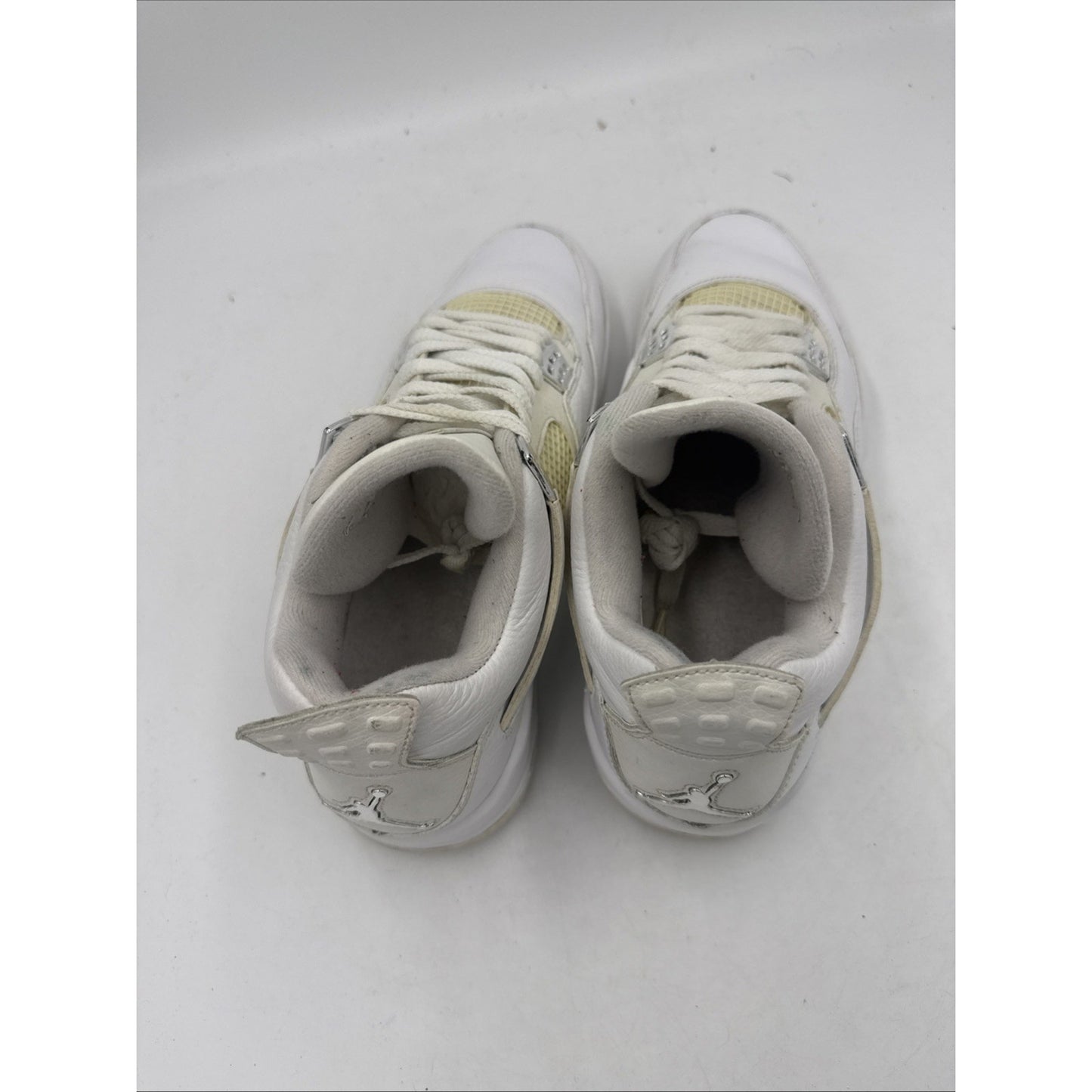 Size 10 - Air Jordan 4 Retro 25th Silver Anniversary