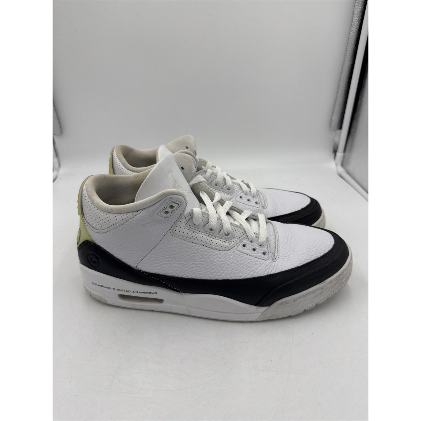 Size 12 - Jordan 3 Retro SP x Fragment Design Mid White