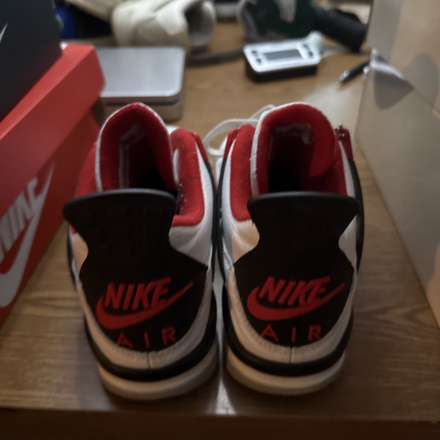 Size 7 - Jordan 4 Retro Mid Red Cement