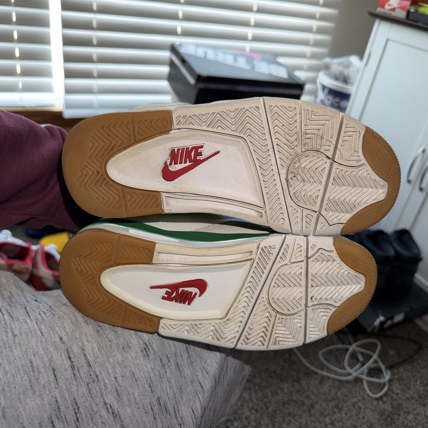 Size 5 - Jordan 4 Retro SP x Nike SB Mid Pine Green