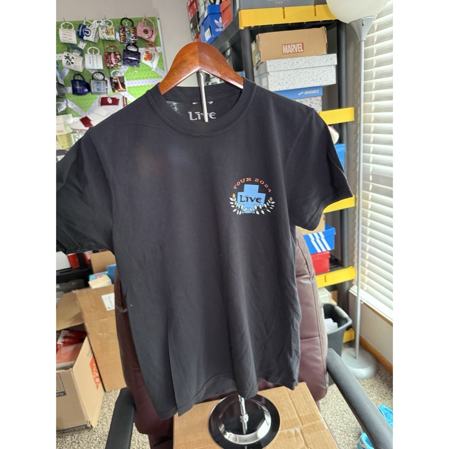 Size Small Live Band Tour 2024 T-shirt