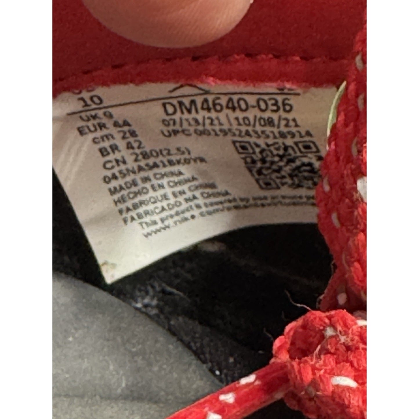 Size 10 - Jordan 5 Low x Clot Anthracite 2022