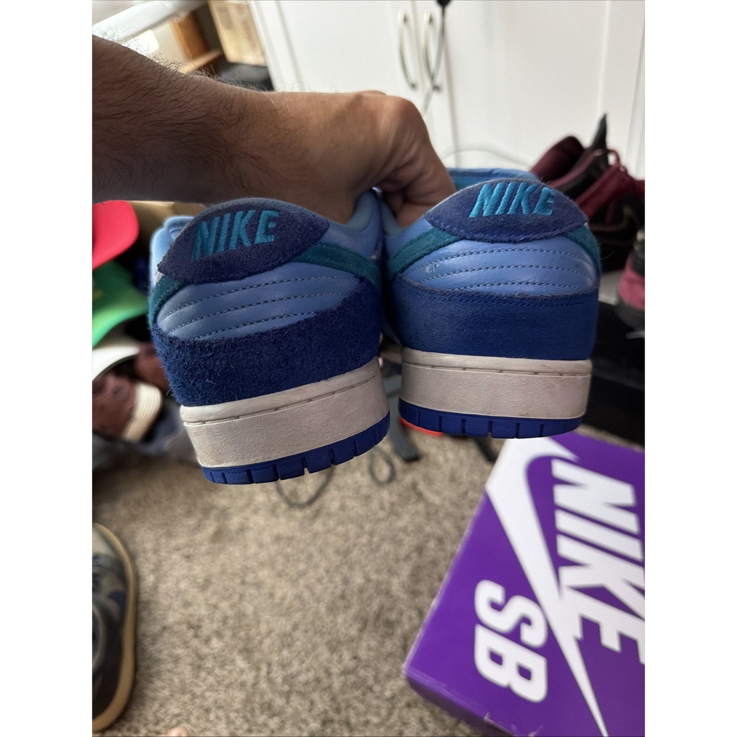 Size 12 - Nike Dunk Low Pro SB Fruity Pack - Blue Raspberry