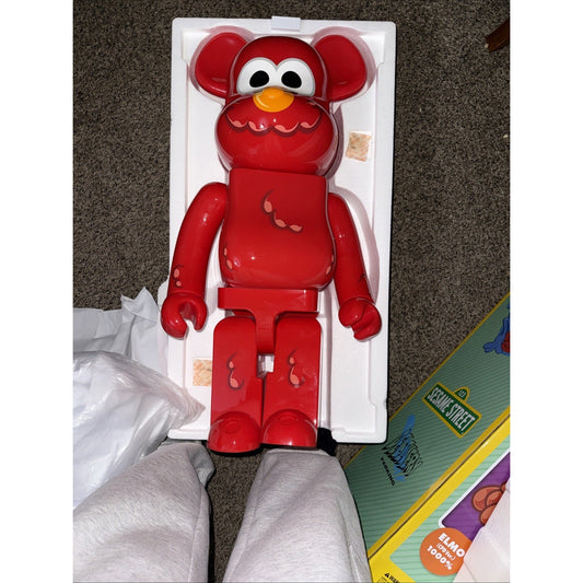 BE@RBRICK COIN PARKING DELIVERY × SESAME STREET ELMO (CPD Ver.) 1000%