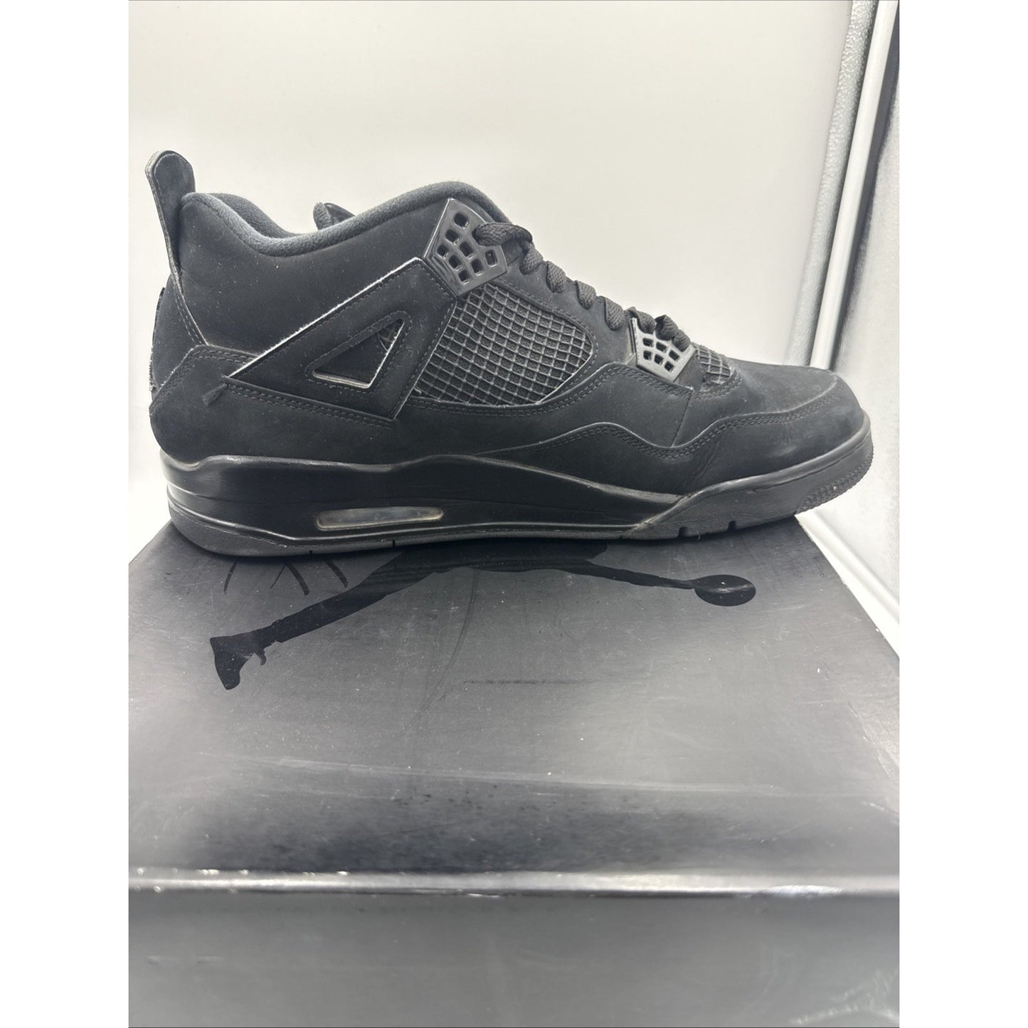 Size 15 - Jordan 4 Retro Mid Black Cat