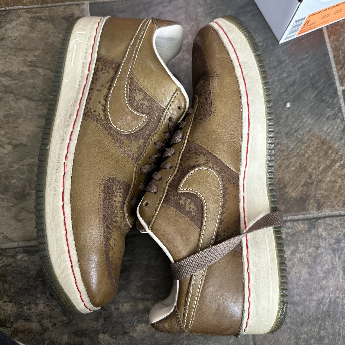 Size 11.5 - Nike Air Force 1 IO 1 Piece Low Brown Rare