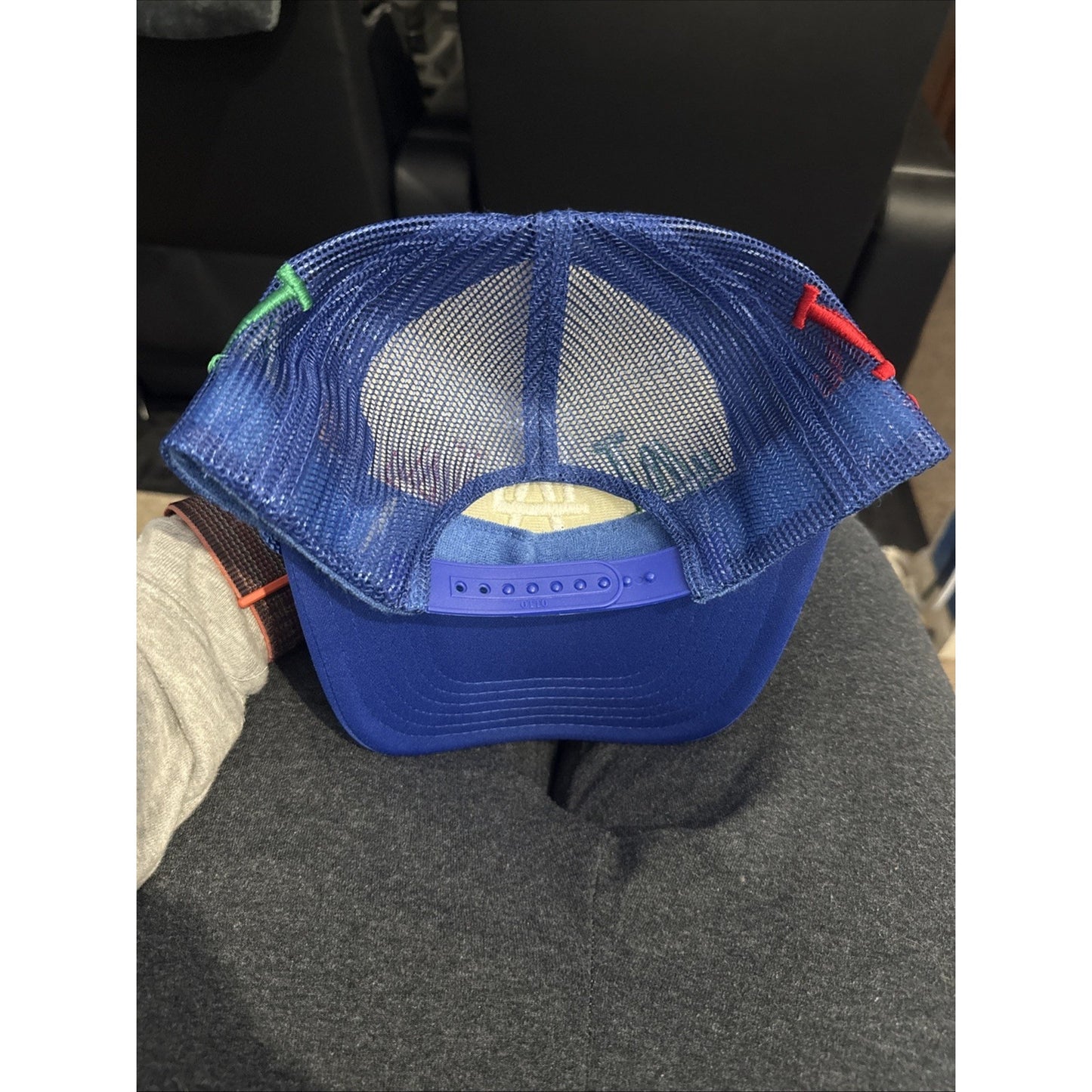 LA Baseball Polyester Foam Front Mesh Backing Trucker Hat
