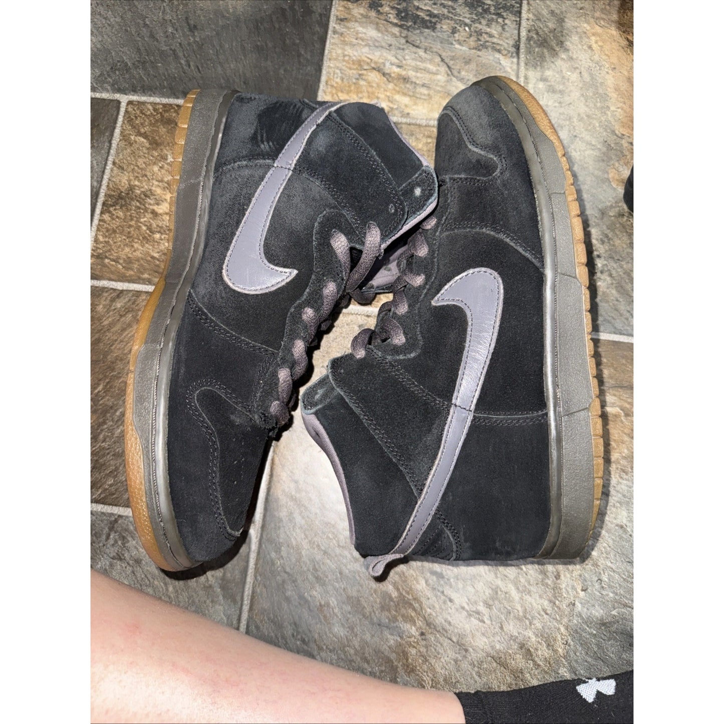 Size 9.5 - Nike Dunk Pro SB High Fog