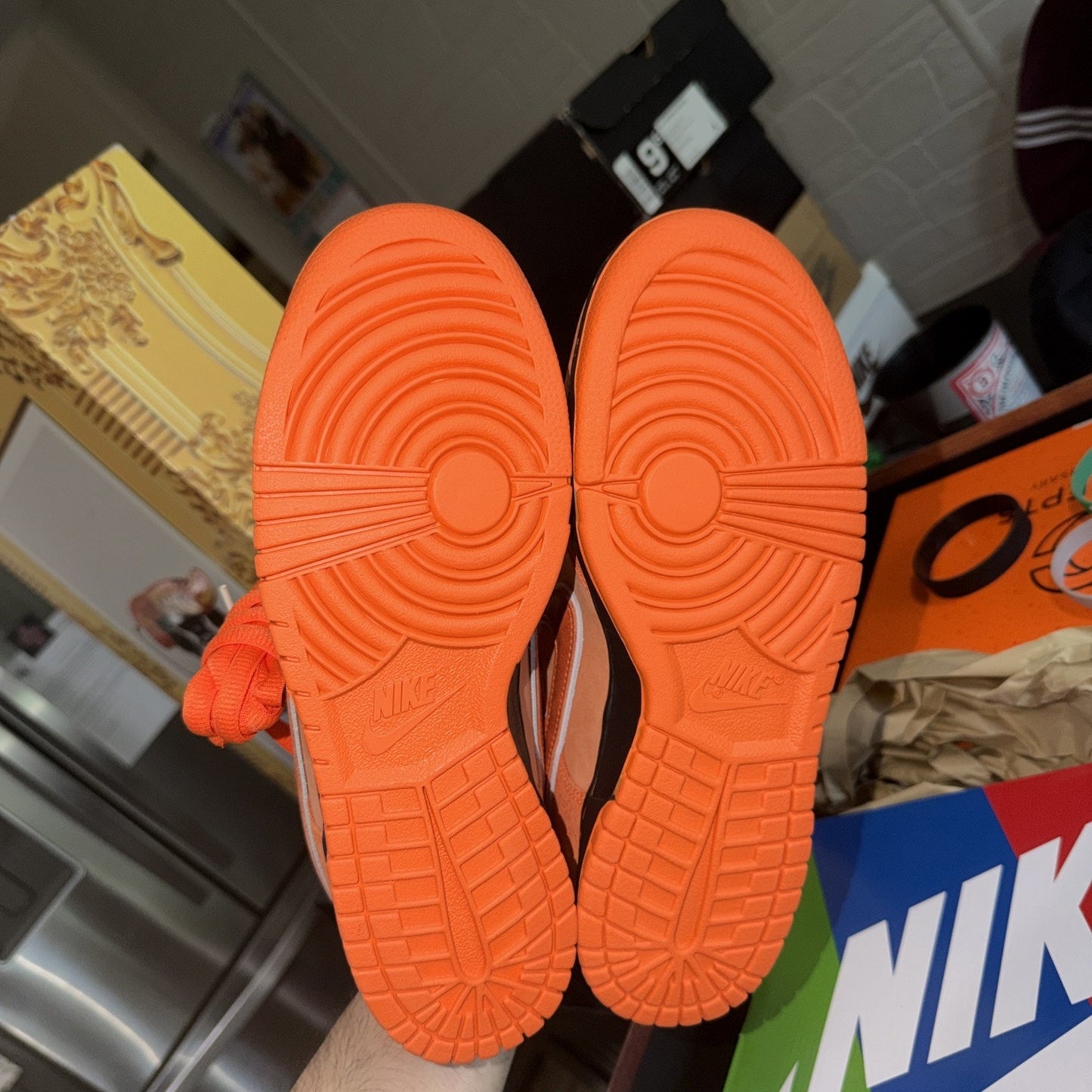 Size 8 - Concepts x Nike Dunk SB Special Box Low Orange Lobster