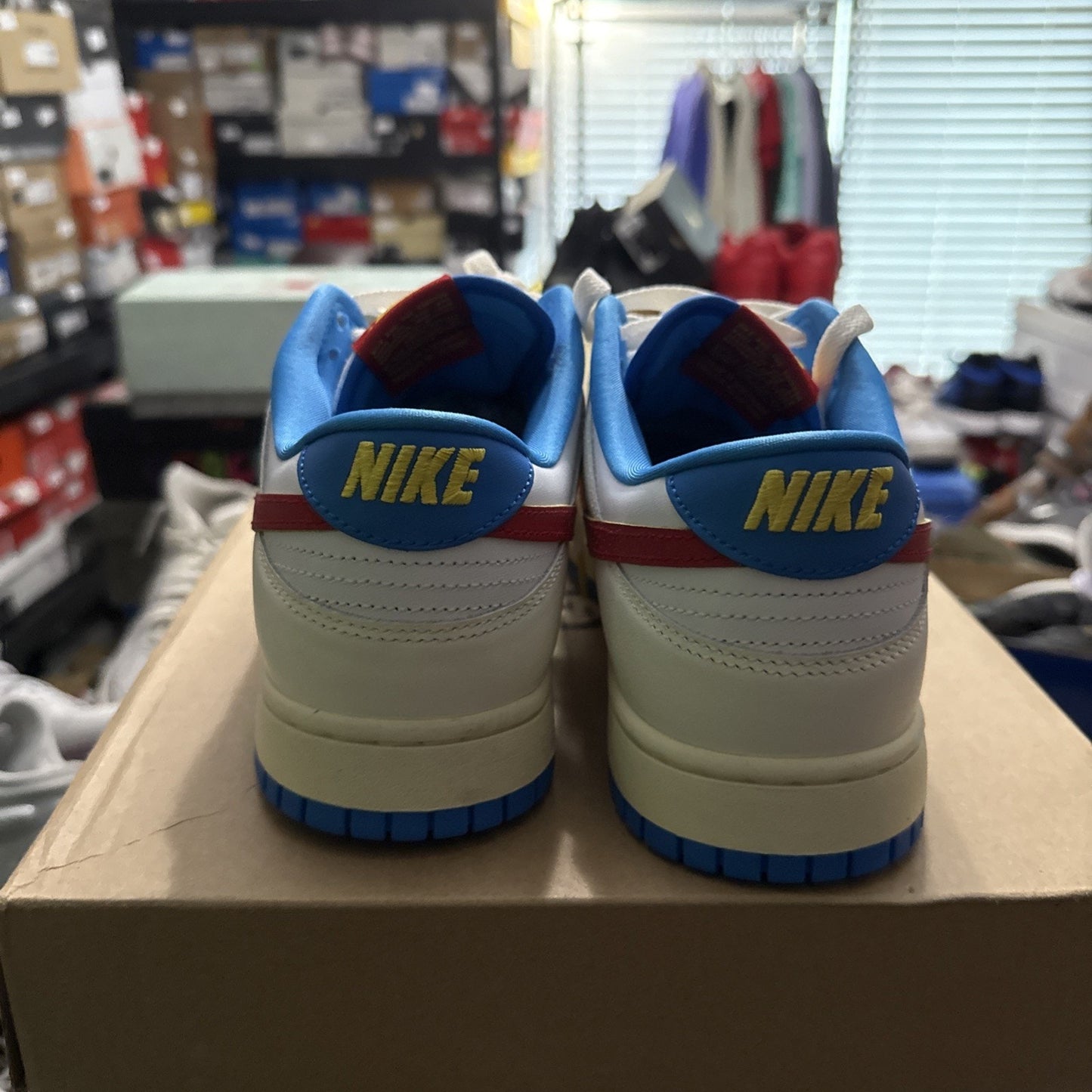 Size 12 - Nike Dunk Low Pop Art Sail Photo Blue BS477