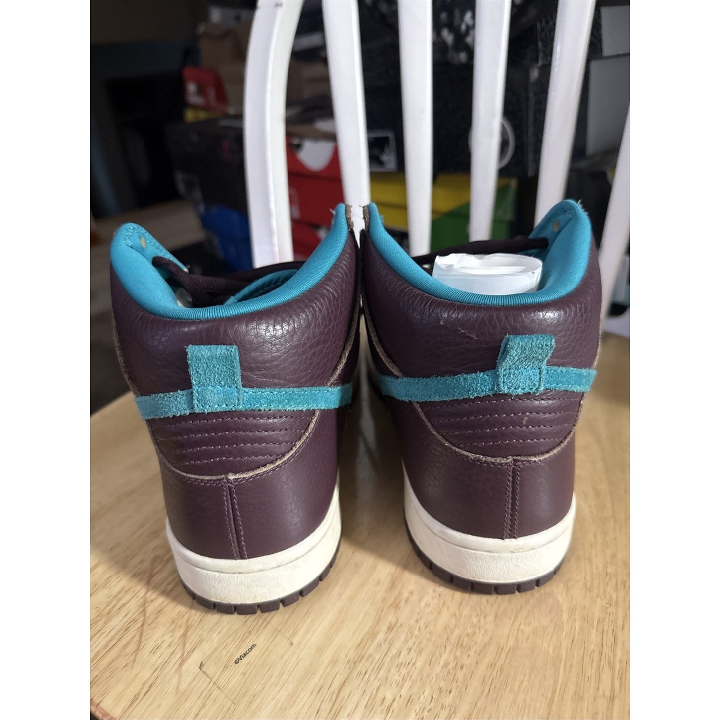 Size 9 - Nike Dunk Premium SB Deep Burgundy Aquamarine