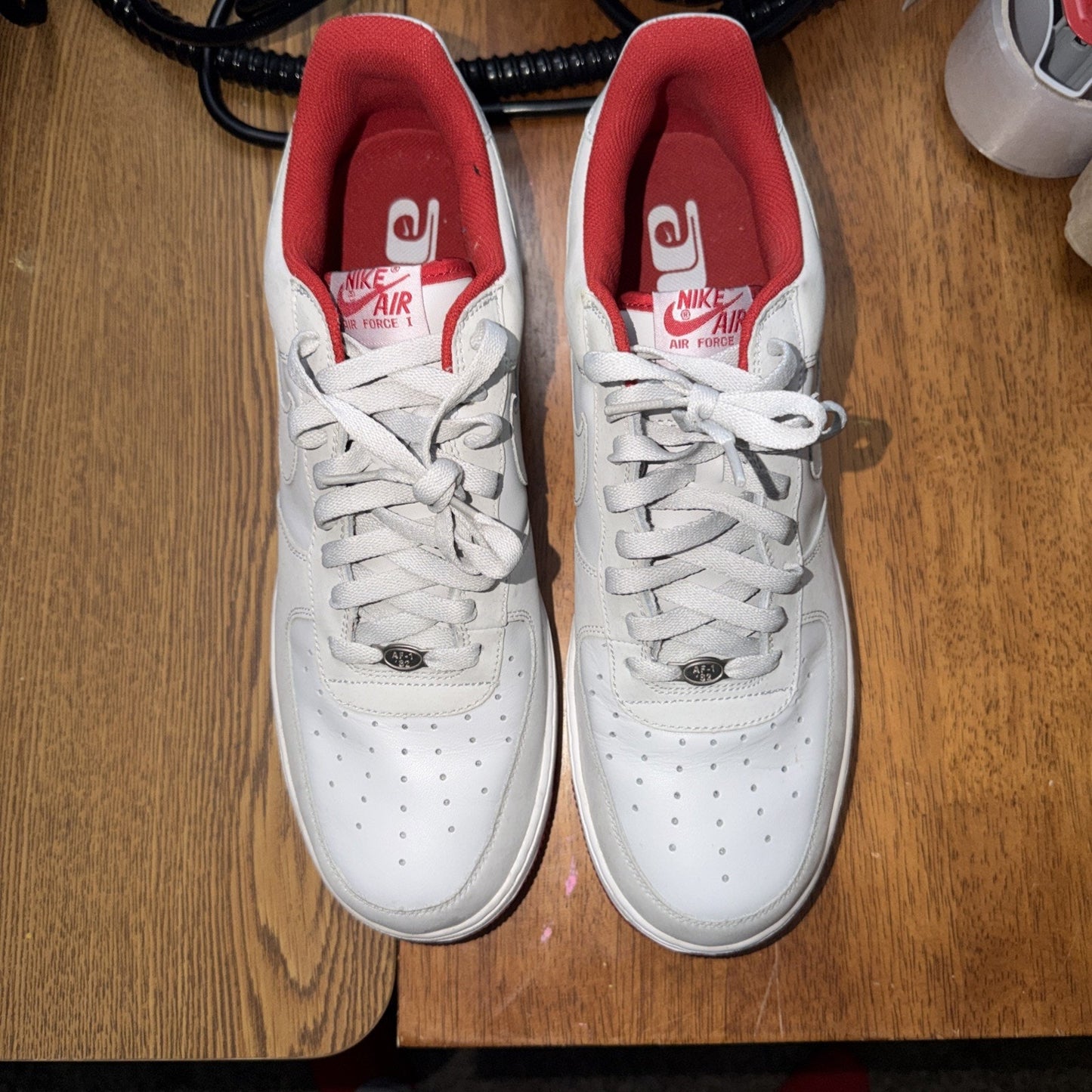 Size 14 - Nike Air Force 1 Gray 2006