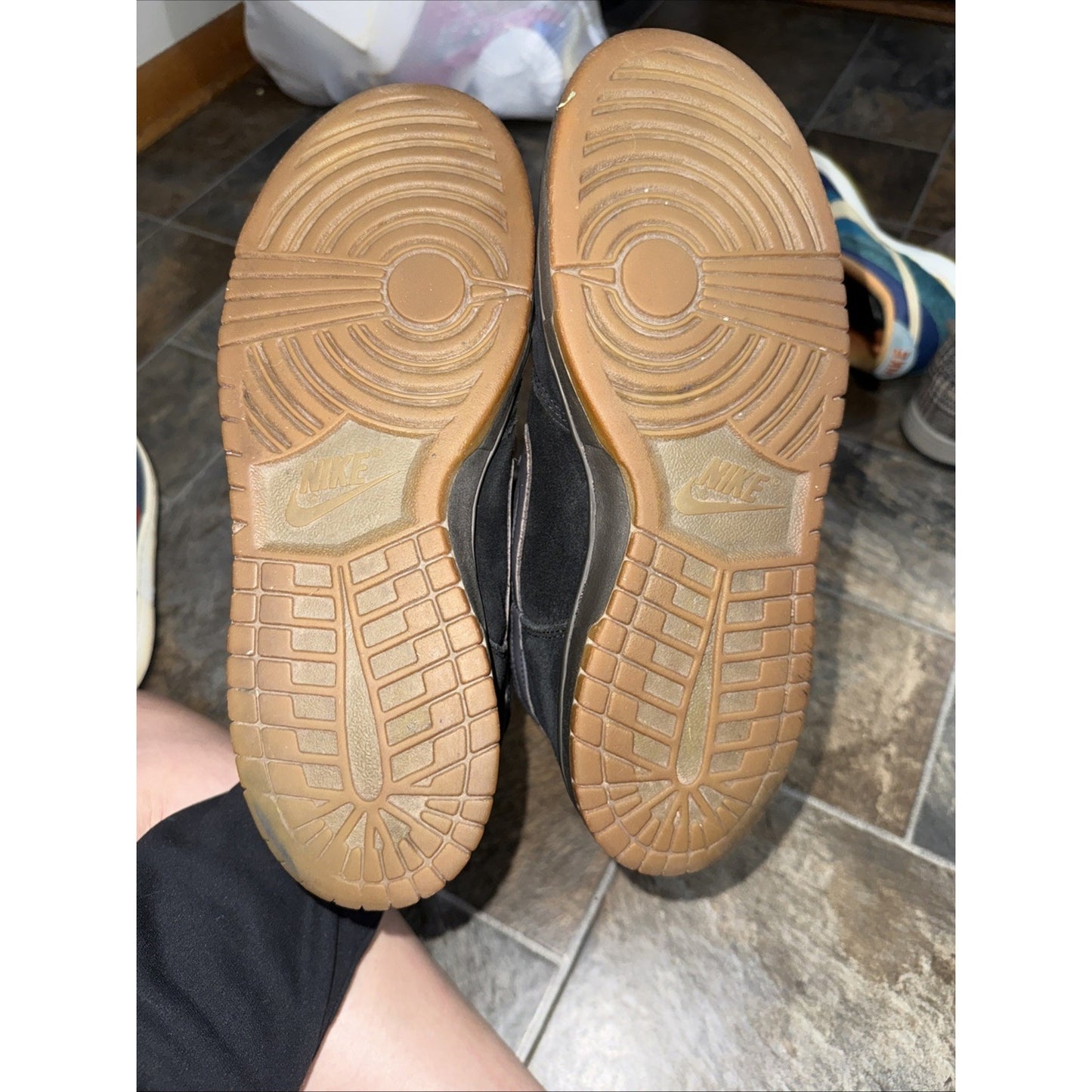 Size 9.5 - Nike Dunk Pro SB High Fog