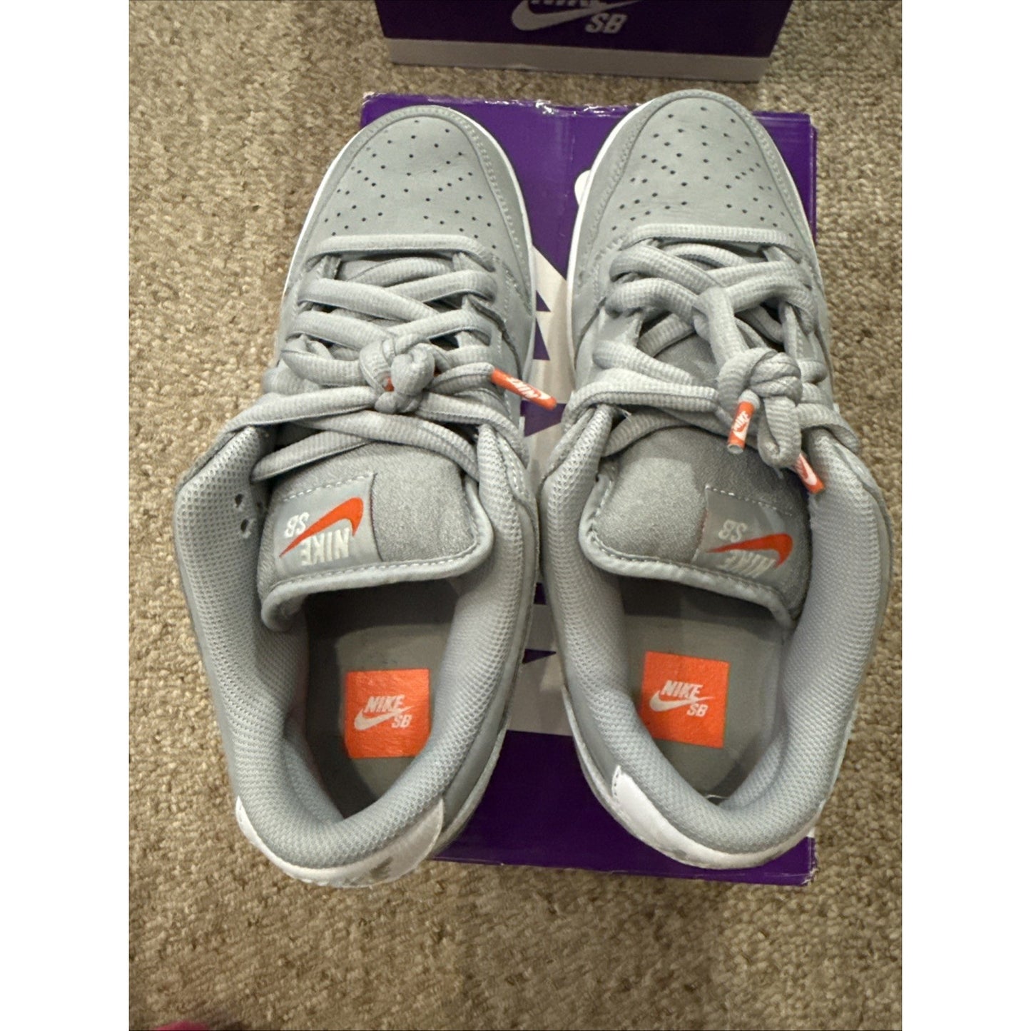 Size 9 - Nike SB Dunk Low Wolf Grey Gum