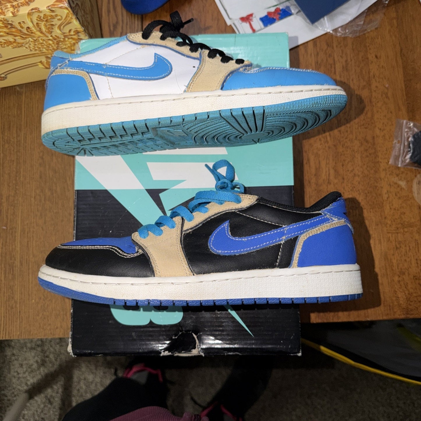 Size 9 - Air Jordan 1 SB Low Desert Ore