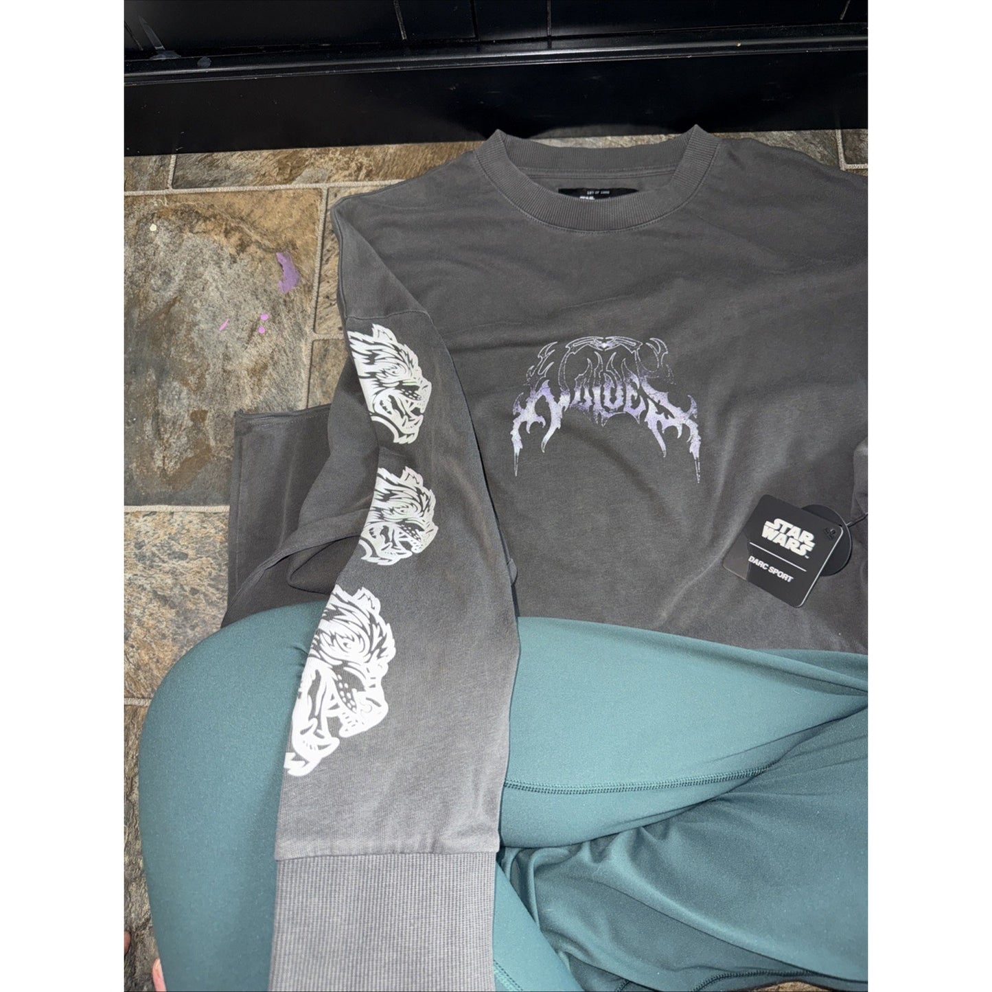 star wars long sleeve shirt Size L 1/1000 Darc Sport