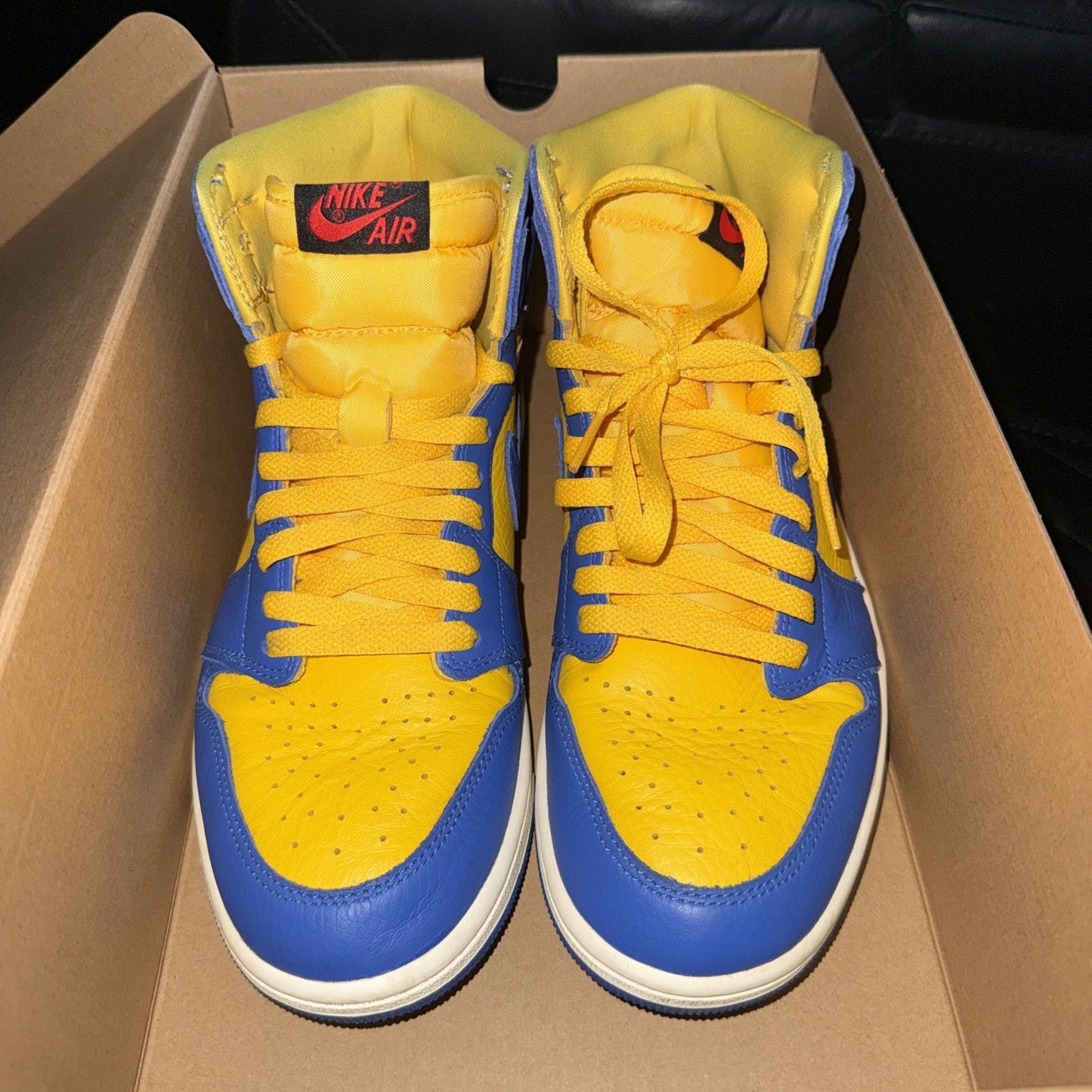 Jordan WMNS Air Jordan 1 Retro OG High Reverse Laney Blue/Yellow FD2596-700