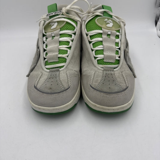 Size 43 EU US 10 Off-White Grey and Green Arrow Skate Sneakers