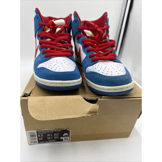 Size 8.5 - Nike Dunk SB High Doraemon