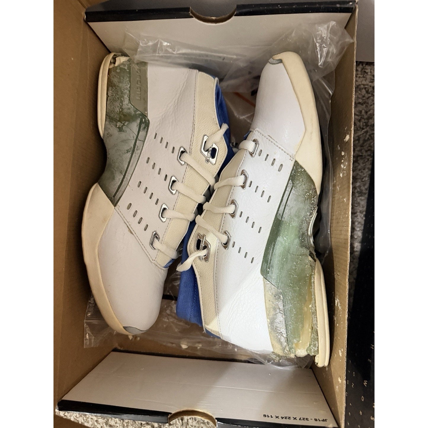 Lot Of 9 Jordan Shoes All Crumbling And With Flaws Needs Sole Swapped.
