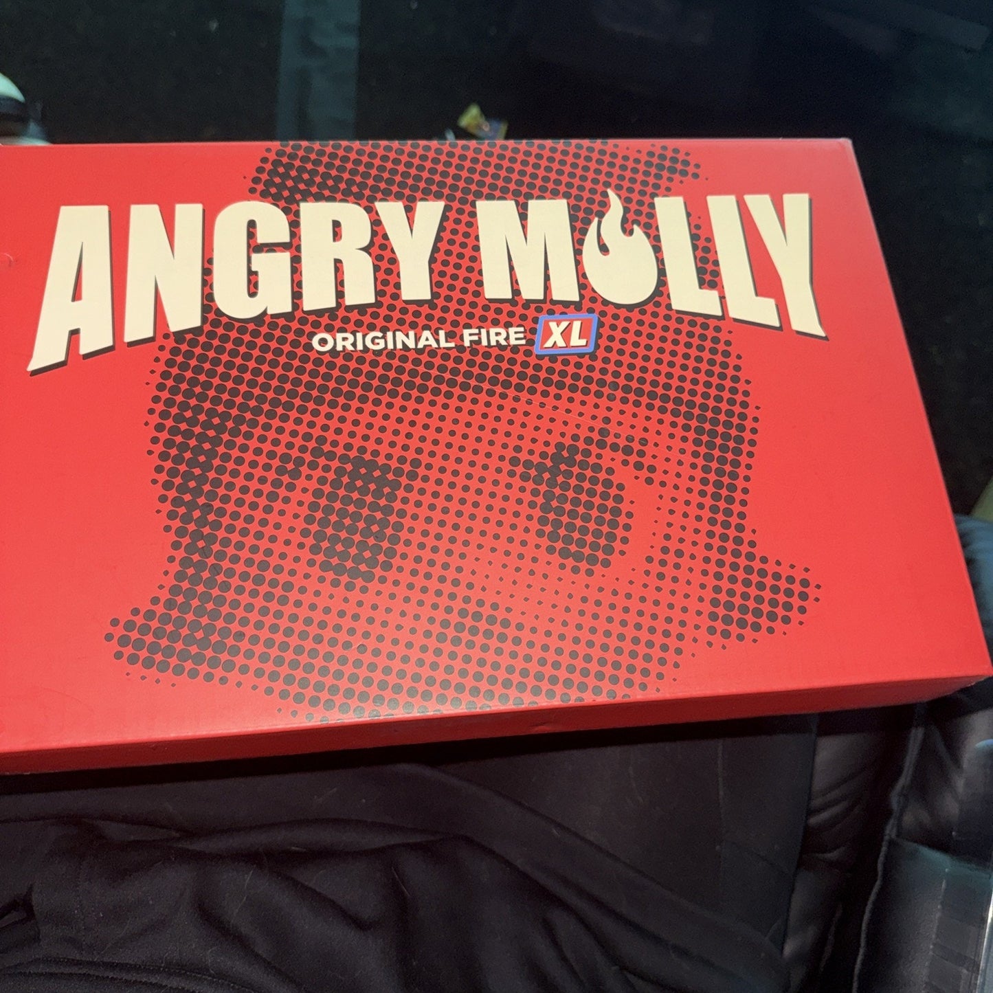 Pop Mart Angry Molly Original Fire XL Designer Toy Figure Silent Rick