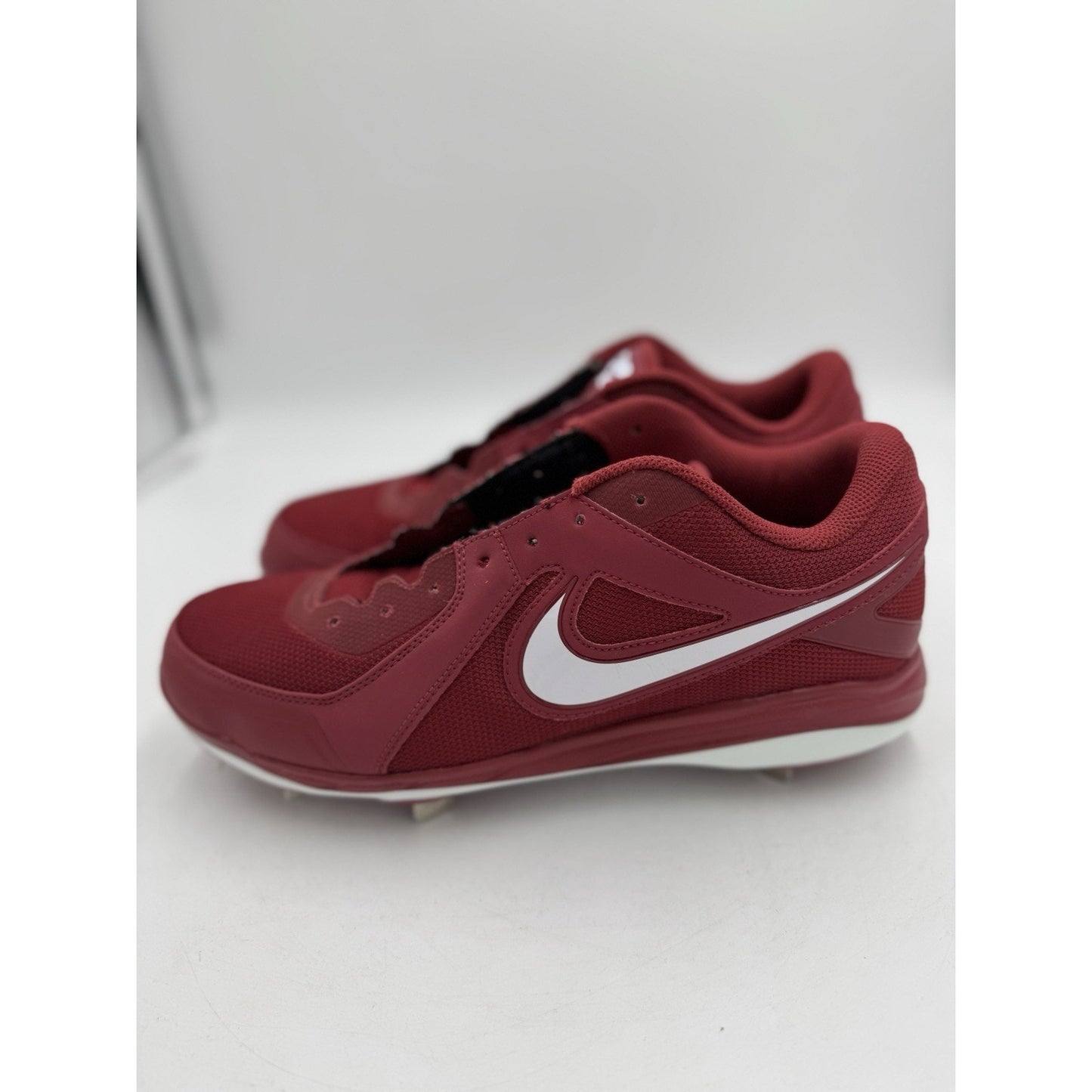 Size 10 Nike Air MVP Pro Metal Nebraska Baseball Cleat Look See Sample bs898