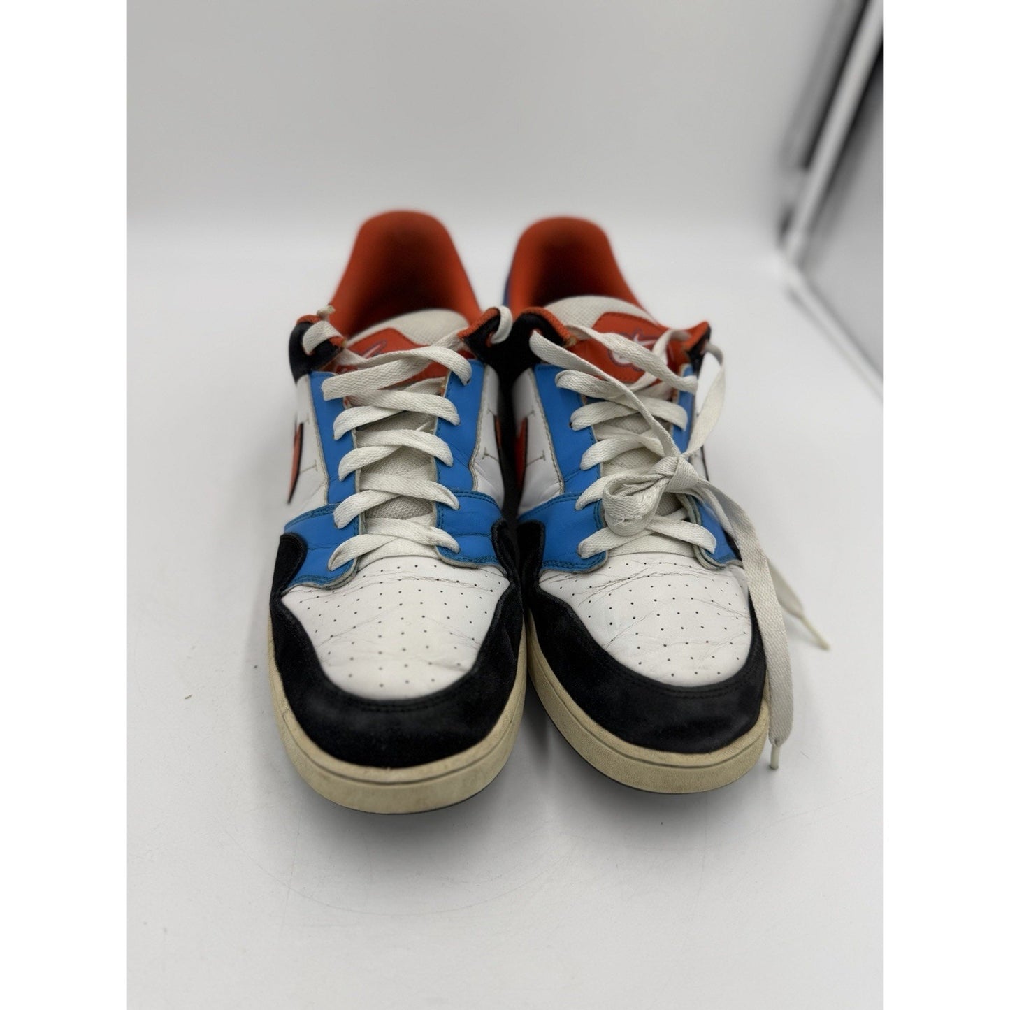 Nike Shoes Zoom Mogan 2 SB 6.0 Orange Black Blue 386390-104 Men's Size 11.5