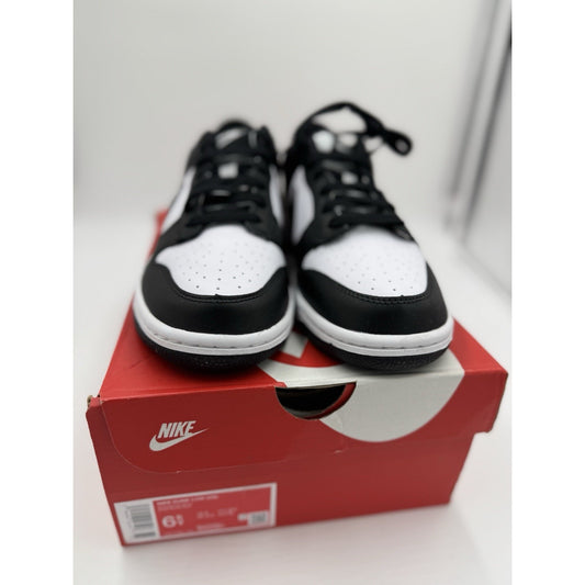 Size 6.5Y - Dunk Low GS Black white Leather (CW1590-100) bs876