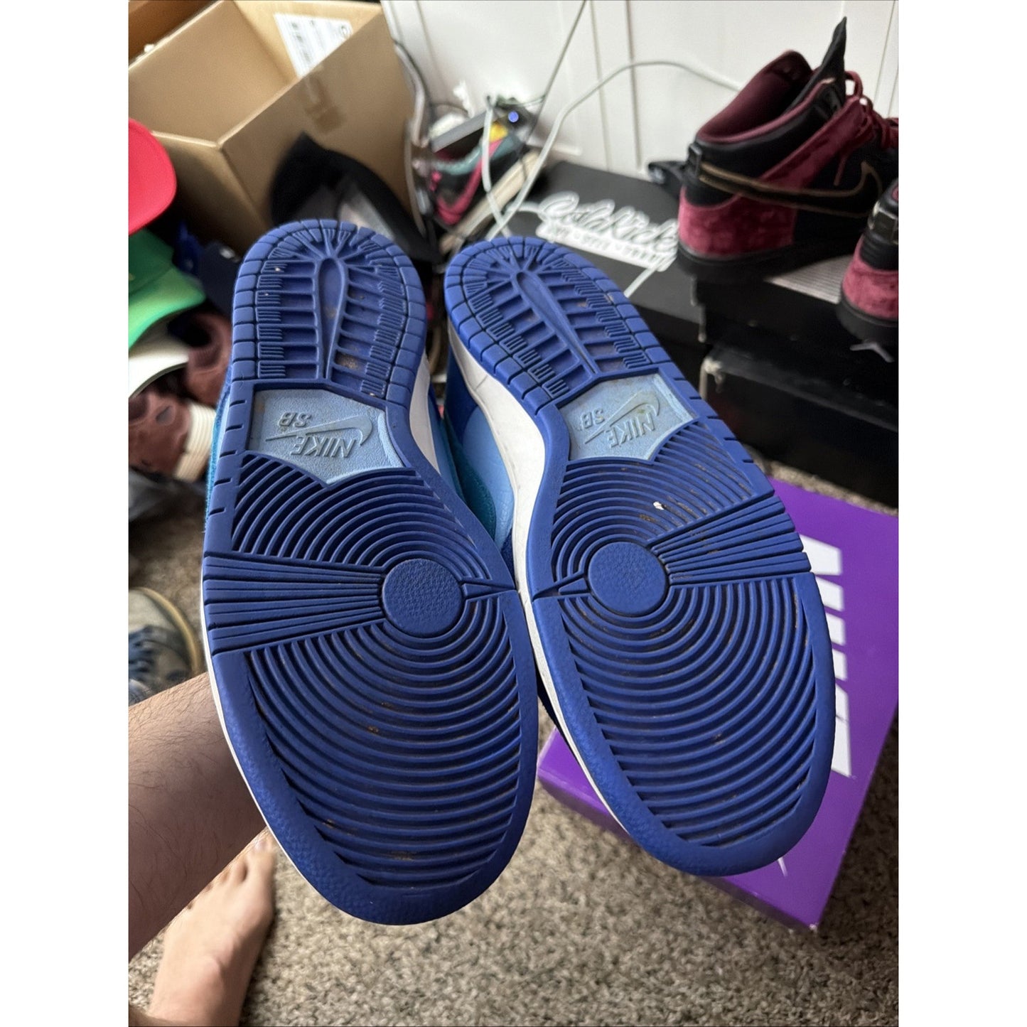 Size 12 - Nike Dunk Low Pro SB Fruity Pack - Blue Raspberry