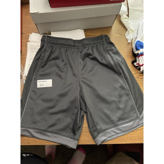 Boy's DAB13107 Athletic Fit Polyester Basketball Shorts Dark Grey M Medium