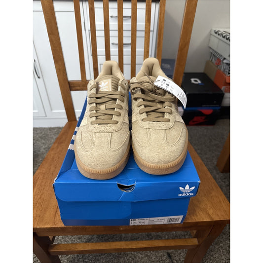 Adidas Men's Samba XLG Suede Sneakers Cardboard Beige Gum Size 11.5 BS150