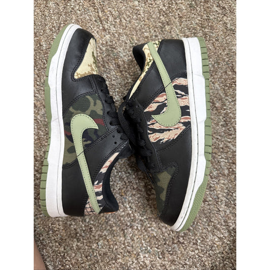 Size 6.5 Y DB1909-001 Nike Dunk Low Camo BB