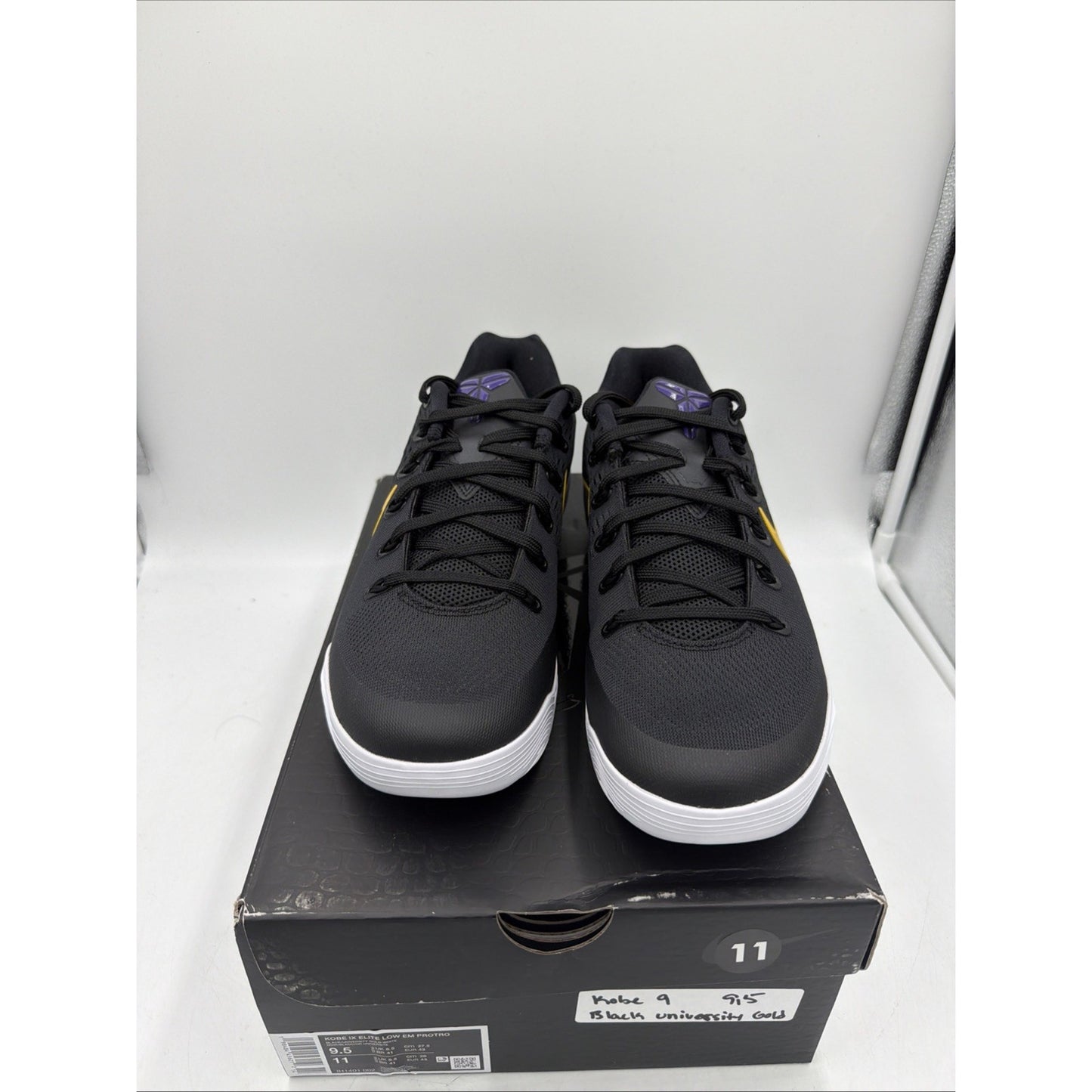 Size 9.5 - Nike Kobe 9 EM Protro TB Lakers Away