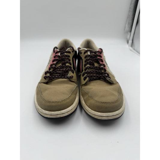 Size 8 - Air Jordan 1 Retro Fleece Low Parachute Beige W