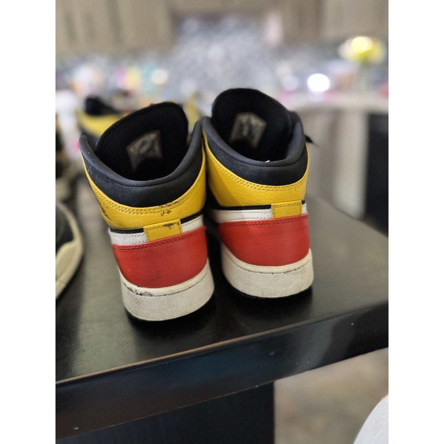 Size 6 (GS) - Jordan 1 SE Mid Amarillo Team Orange NBS163