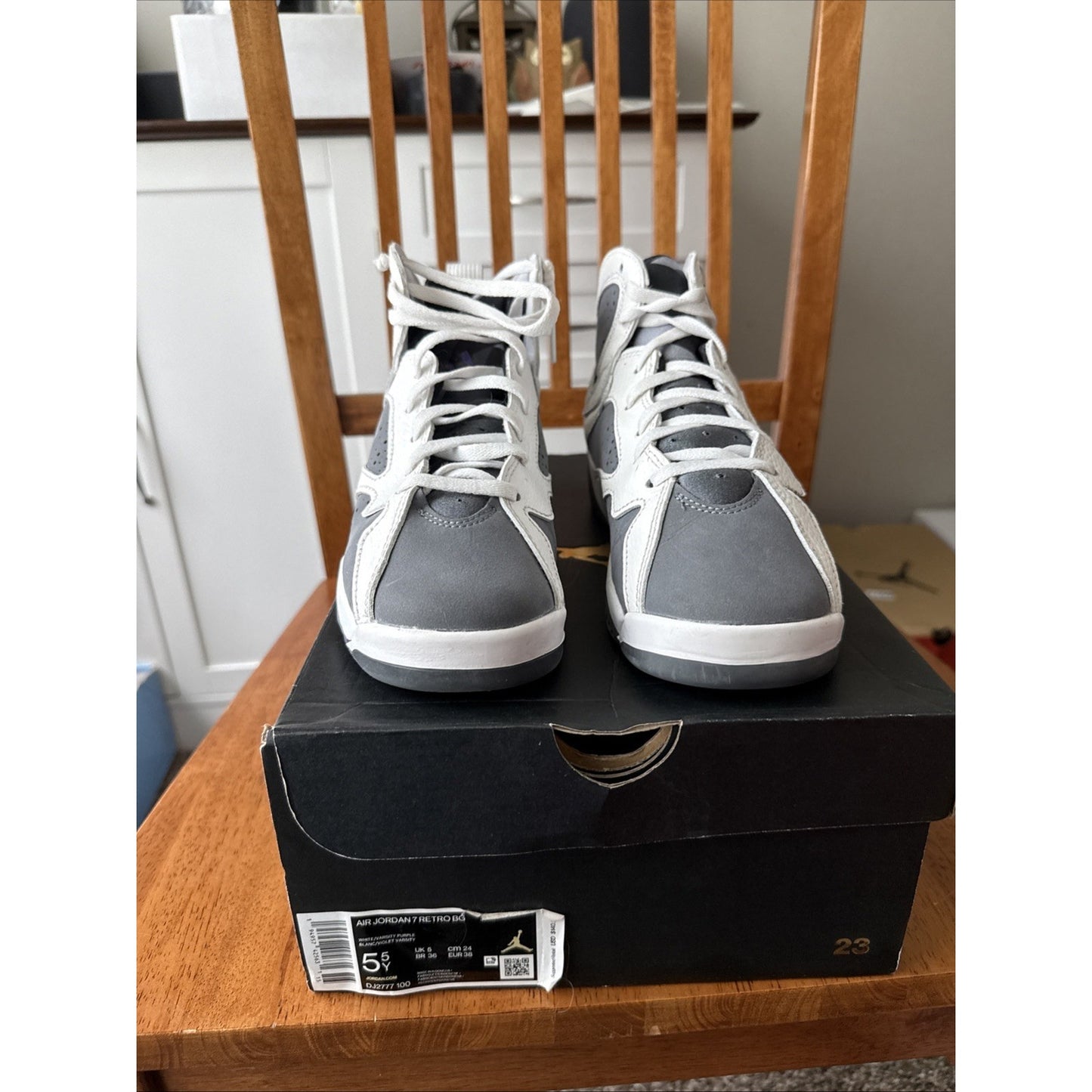 NIKE AIR JORDAN 7 FLINT GS Size 5.5Y DJ2777-100 BS268