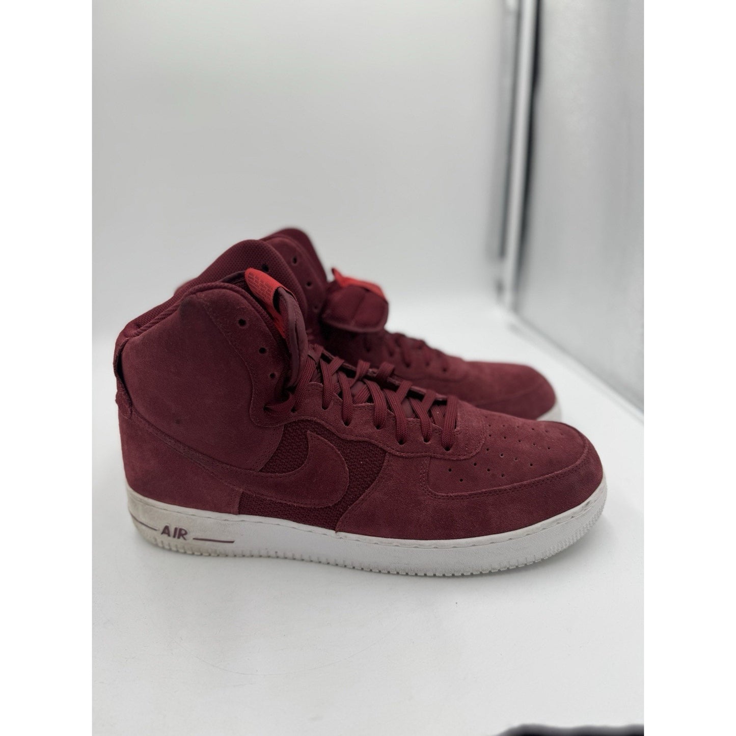 Size 15 - Nike Air Force 1 07 High University Red