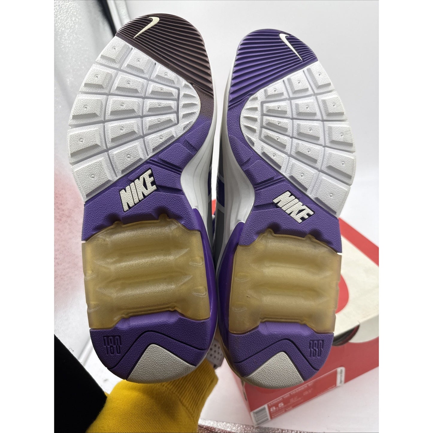 Size 8.5 - Nike Lunar 180 Trainer SC White Purple