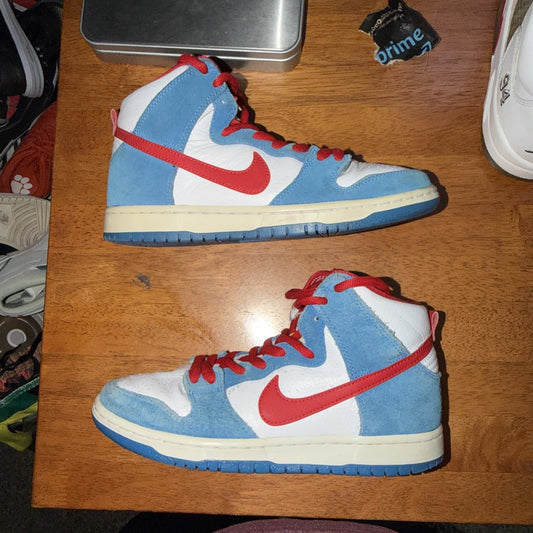 Size 7 - Nike Dunk SB High Doraemon