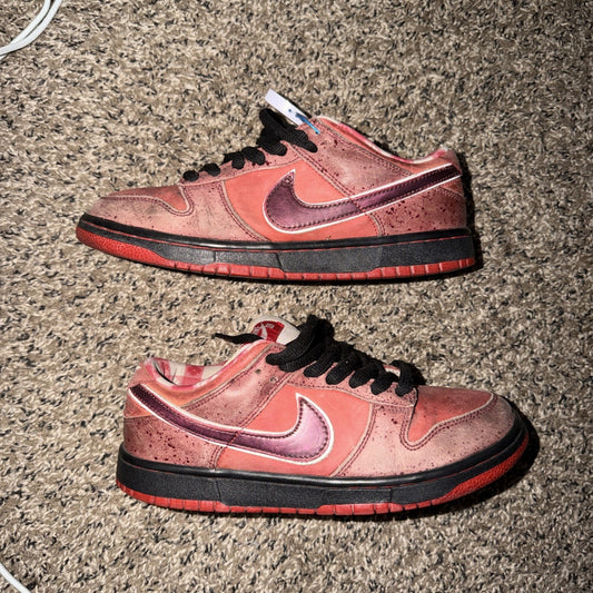 nike sb dunk low red lobster mens size 7