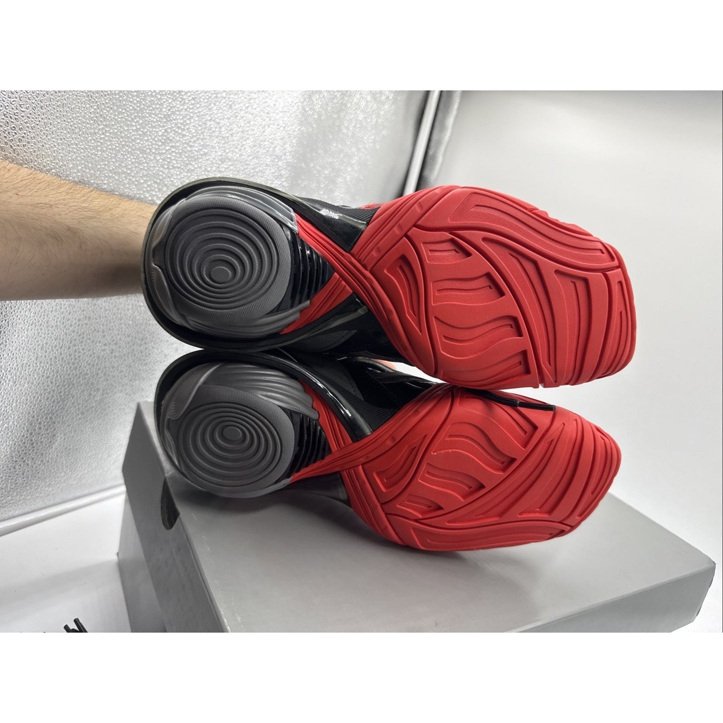 Size 7 - Balenciaga Tyrex Low Black Red W