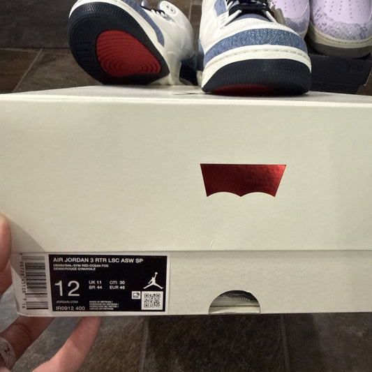 Size 12 - Levi’s x Air Jordan 3 Retro All-Star
