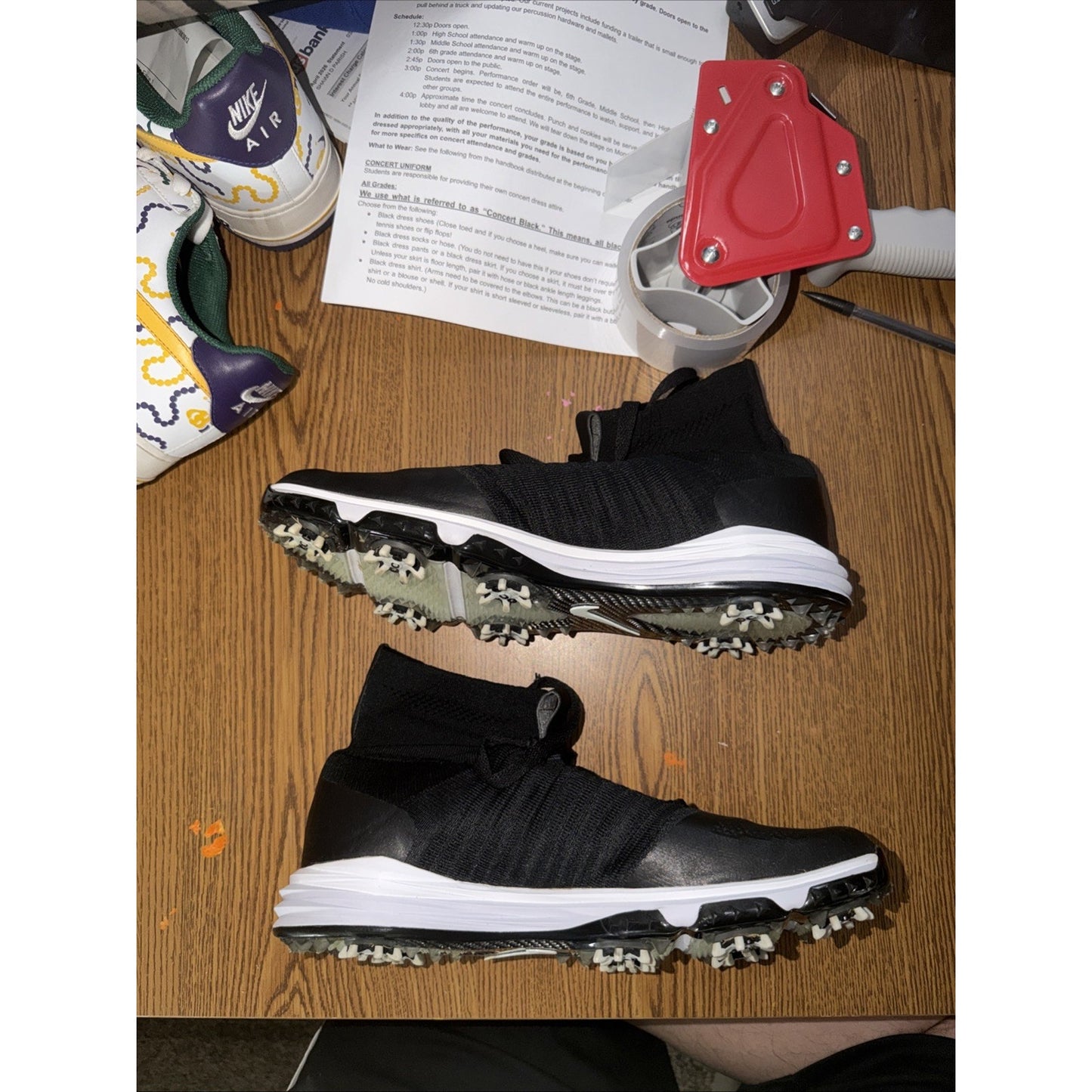 Size 9 Nike Golf Flyknit Wear Test Sample Unreleased
