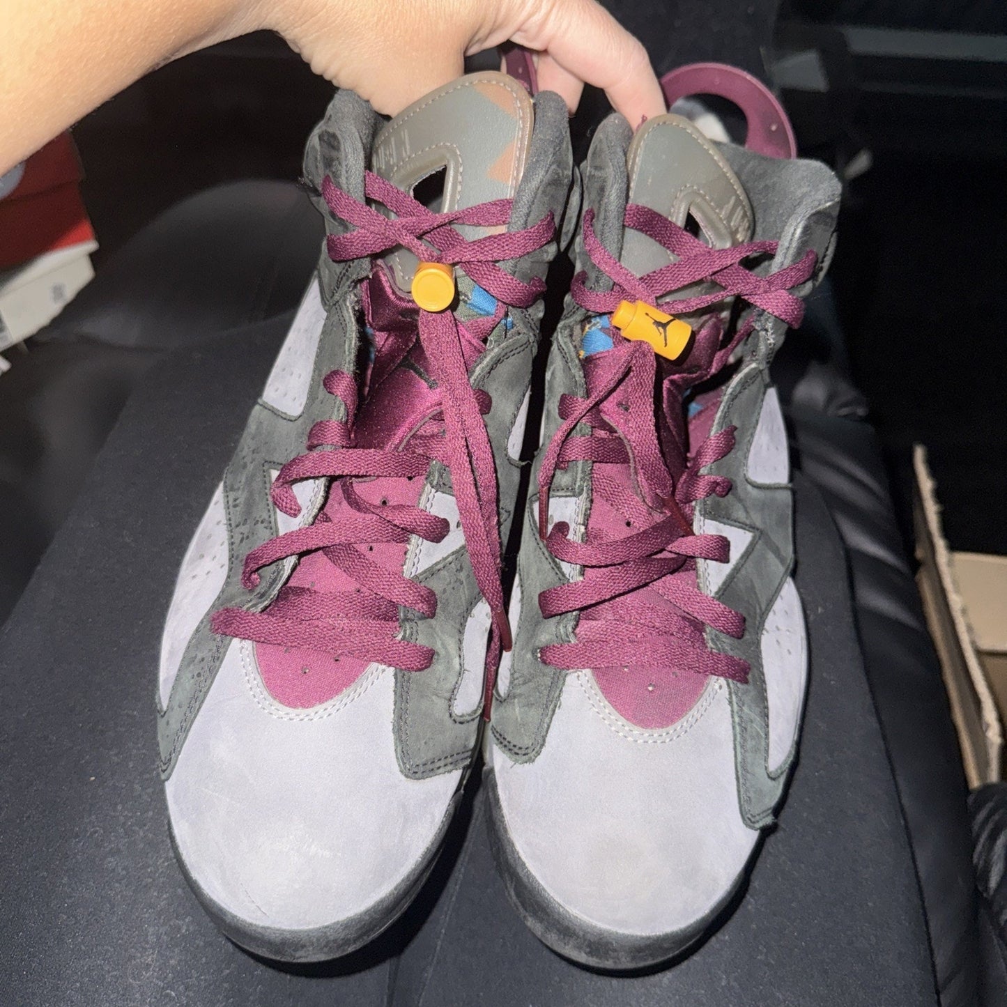 Air Jordan 6 Bordeaux Size 12