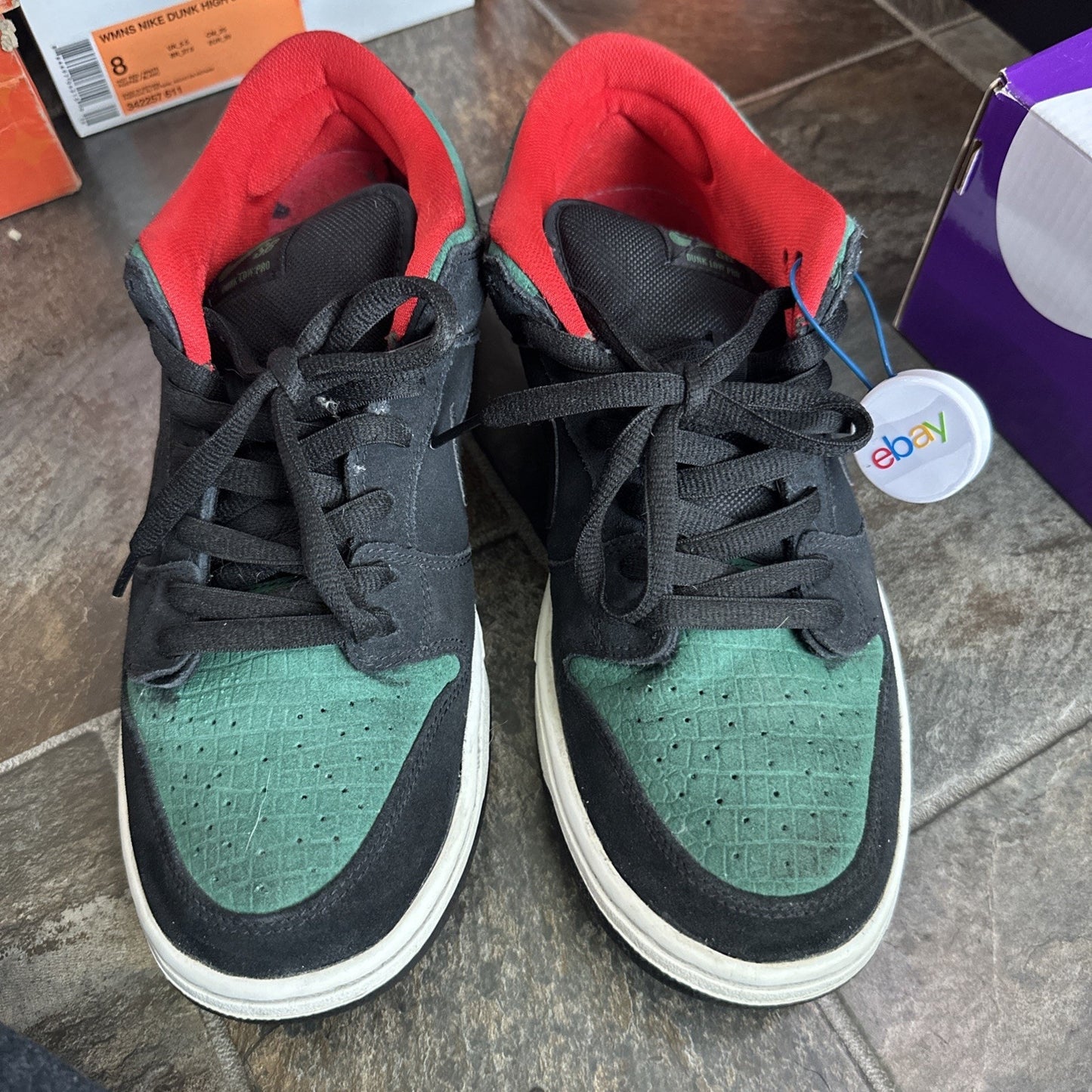 Size 10.5 - Nike Dunk Pro SB Low Reptile