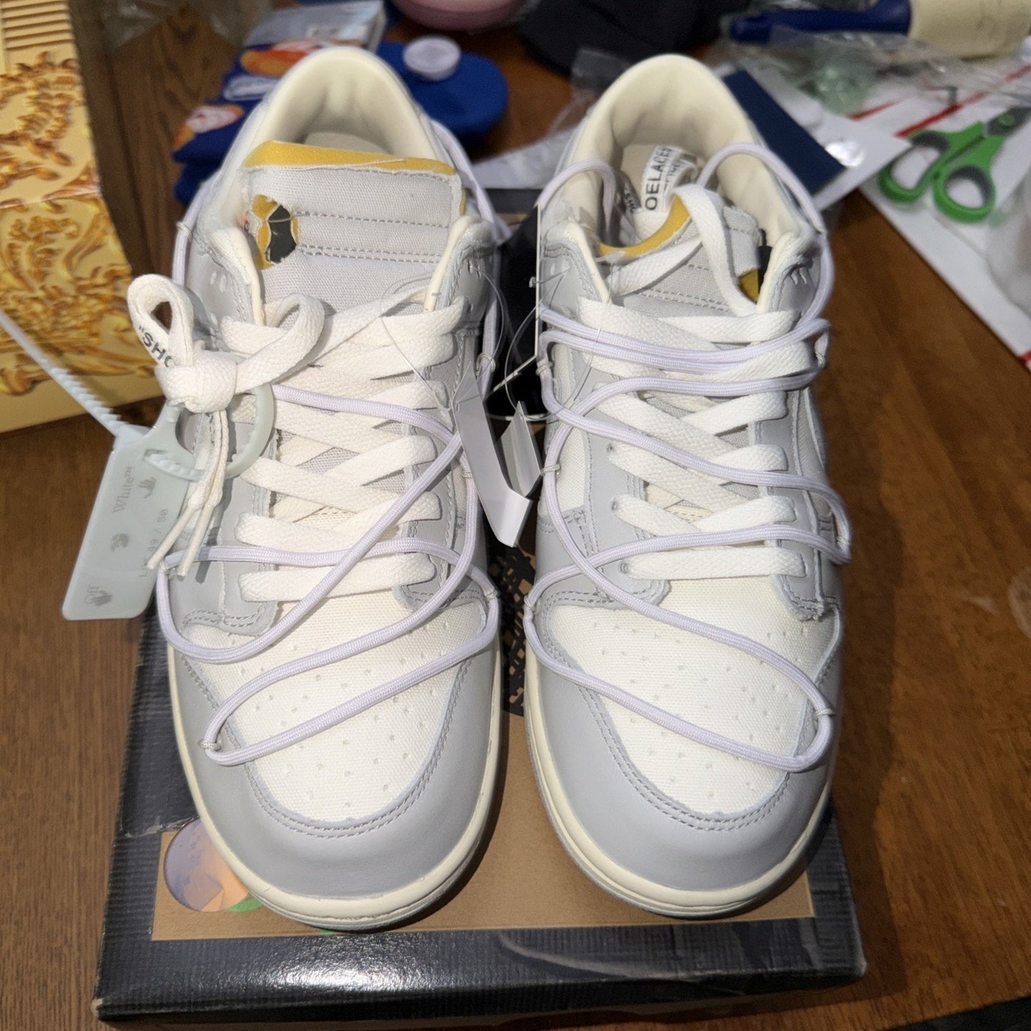 Size 10 - Nike Off-White x Dunk Low Lot 49 of 50