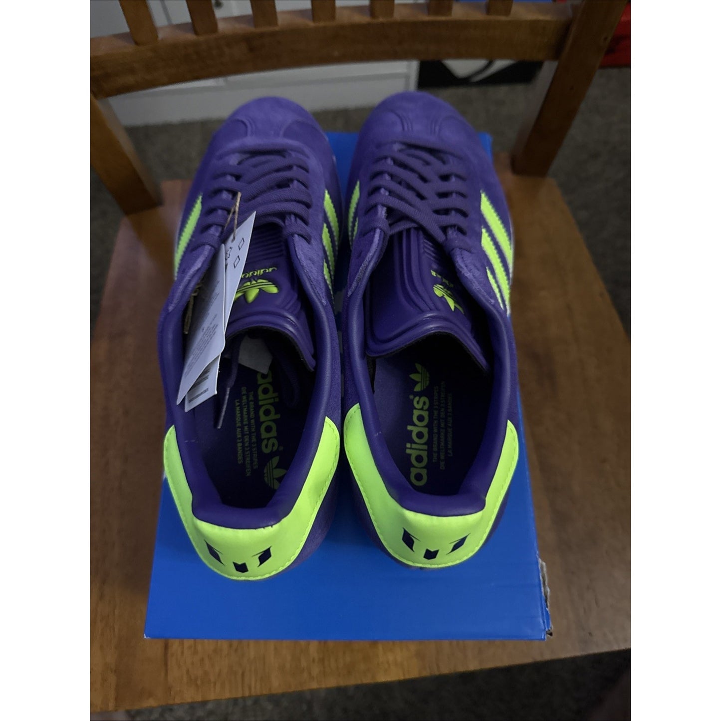 Size 9 - adidas Lionel Messi x Gazelle Triunfo Estelar Pack BS107