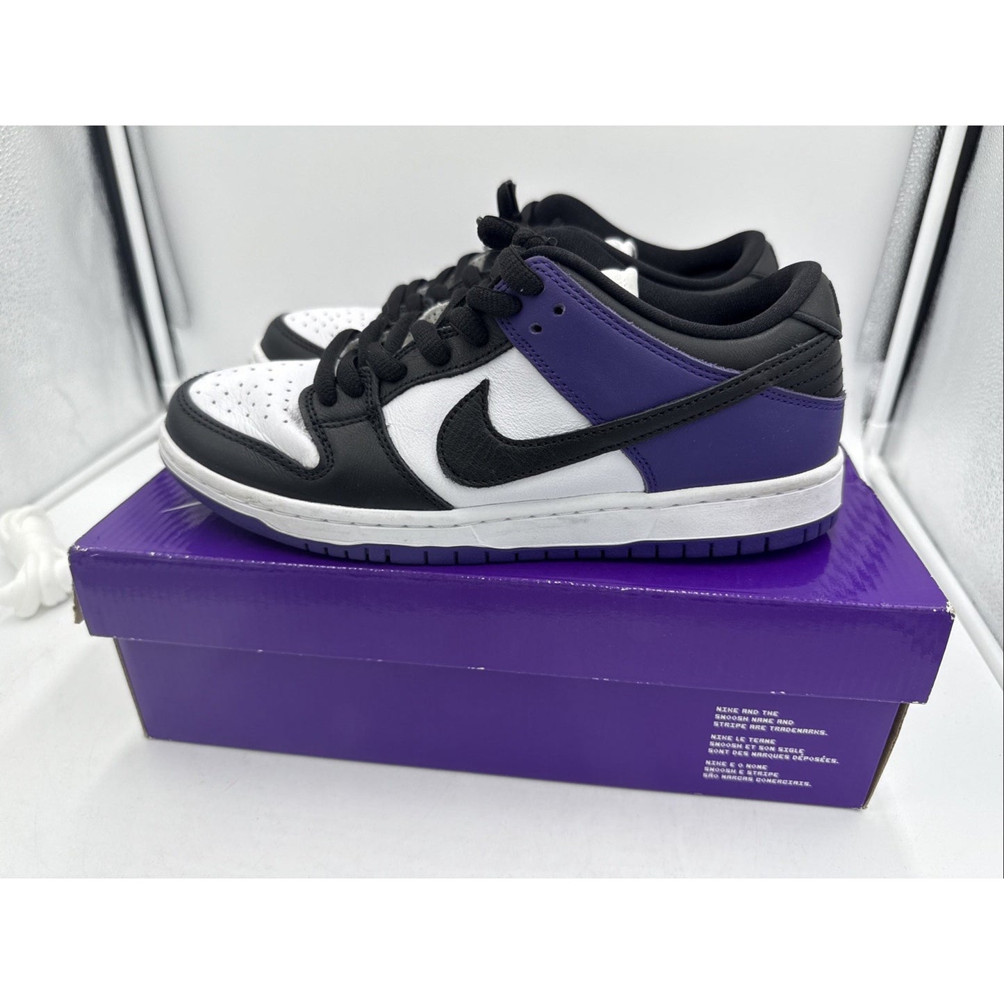 Size 8 - Nike Dunk SB Low Court Purple