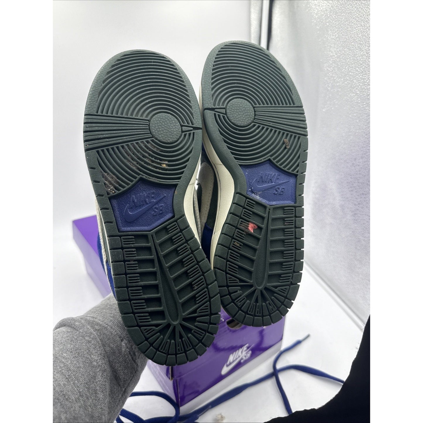 Size 7 - Nike Dunk Pro SB Low Deep Royal Vintage Green