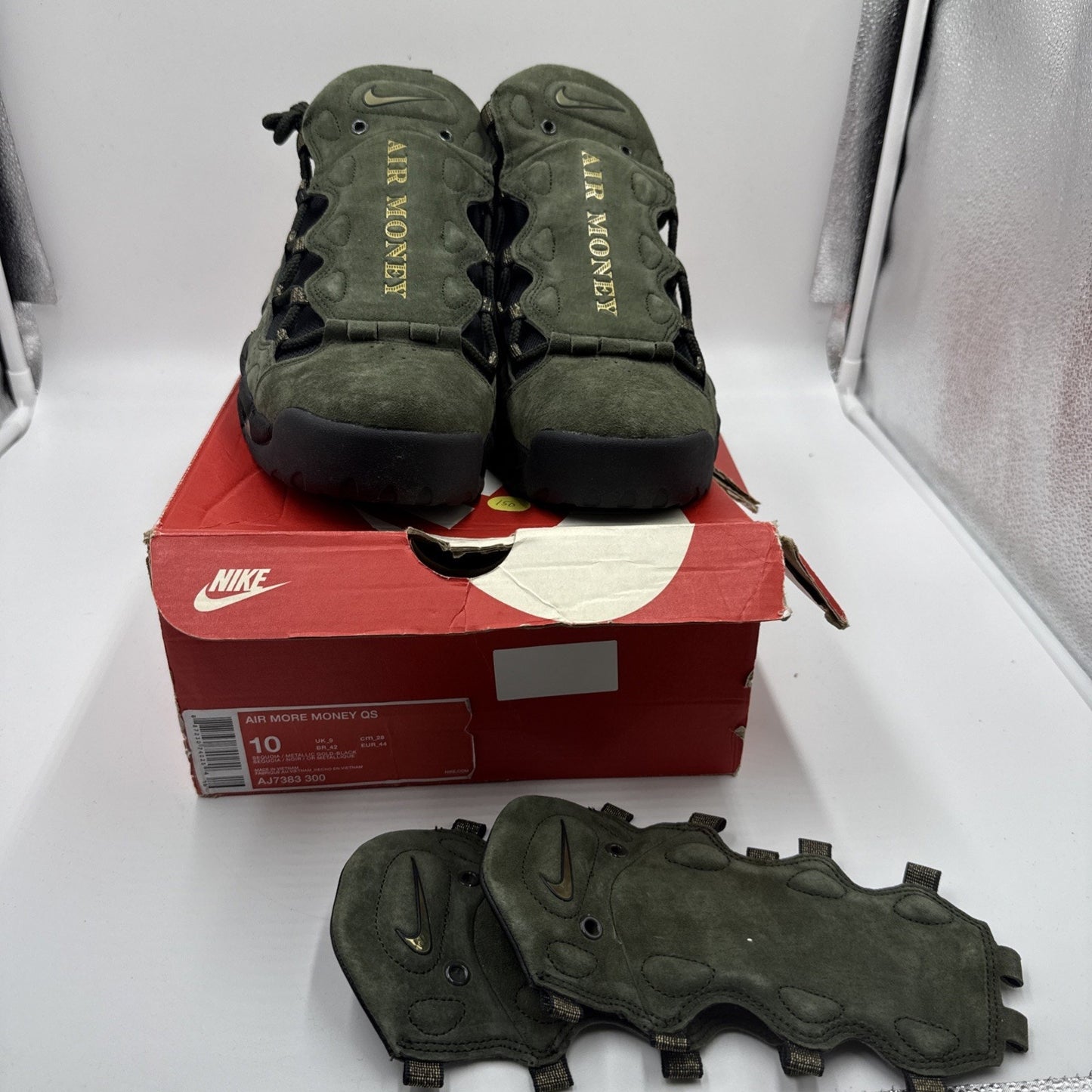 Size 10 - Nike Air More Money US Dollar